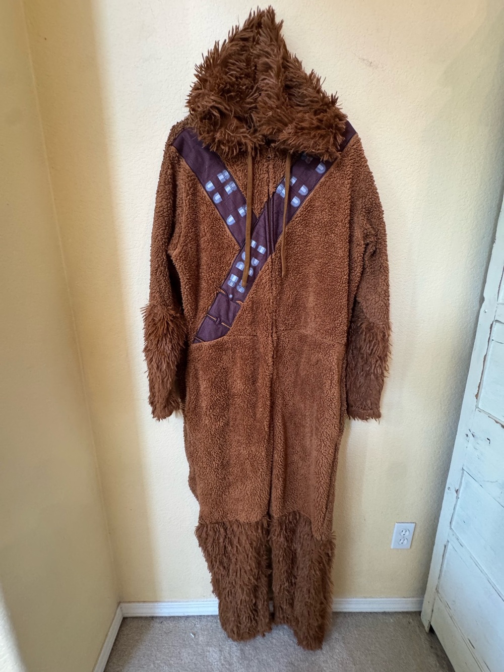 Star Wars Chewbacca Wookie Onesie Costume Size XL